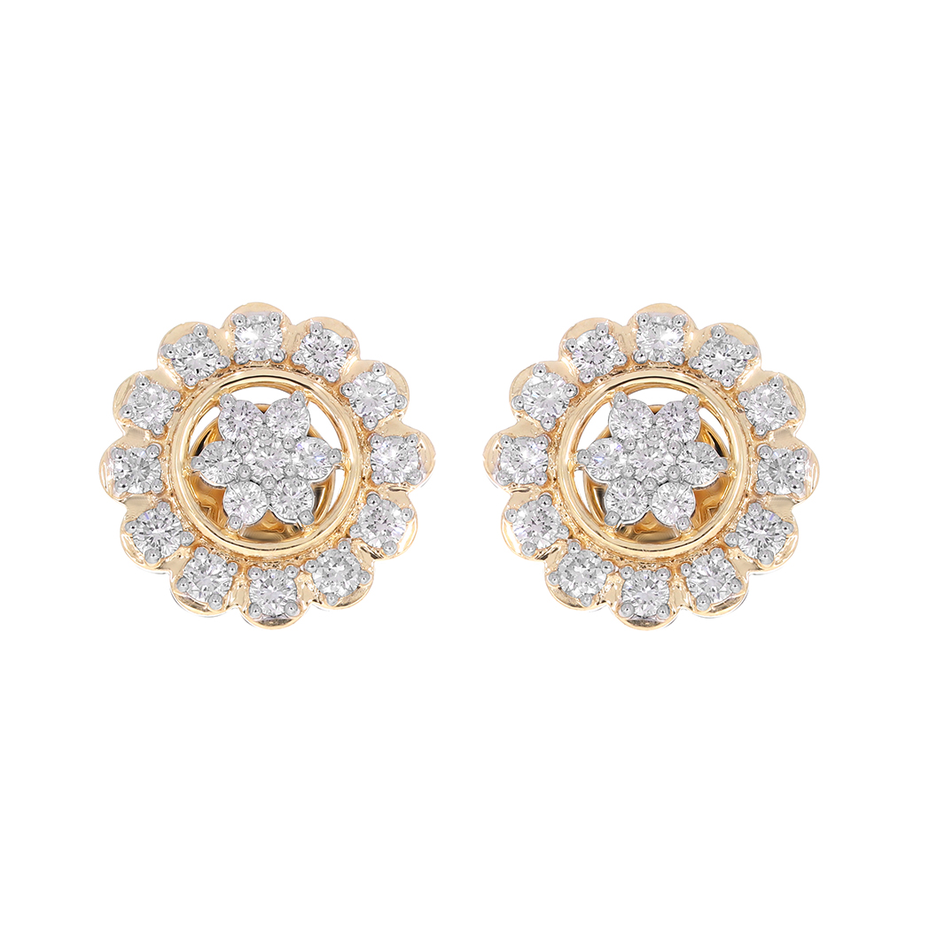 Flower Stud Earring ER22006A